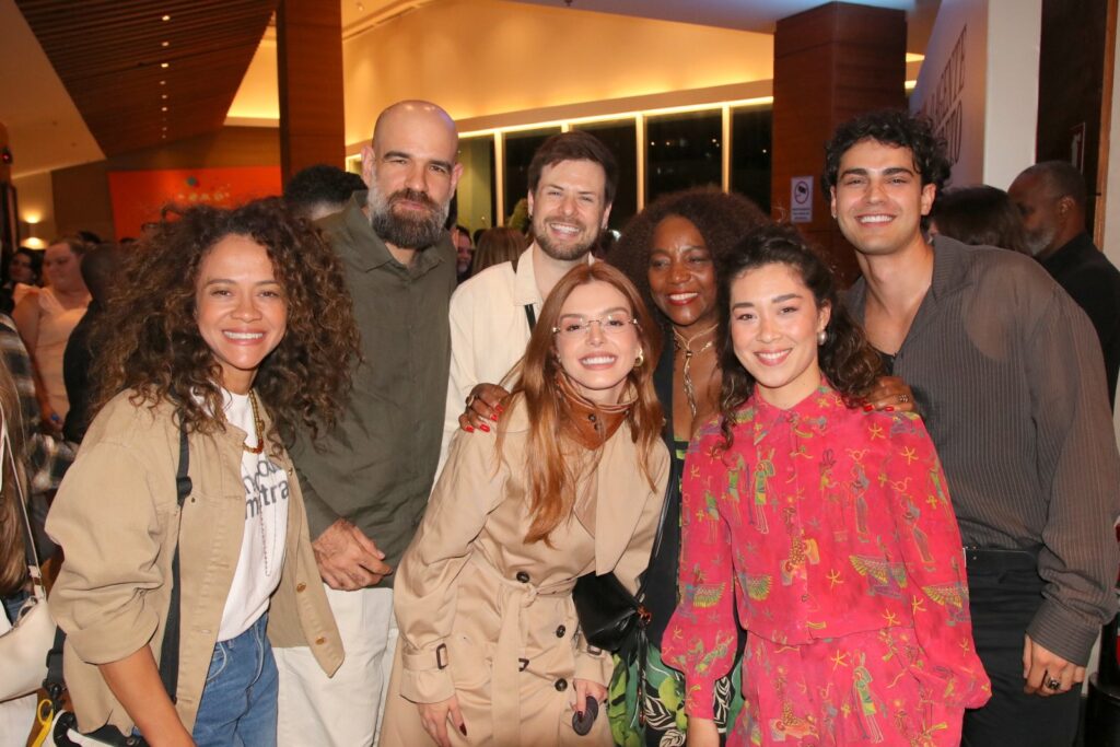 Lançamento do filme “Agente Secreto” reúne elenco no Shopping Leblon