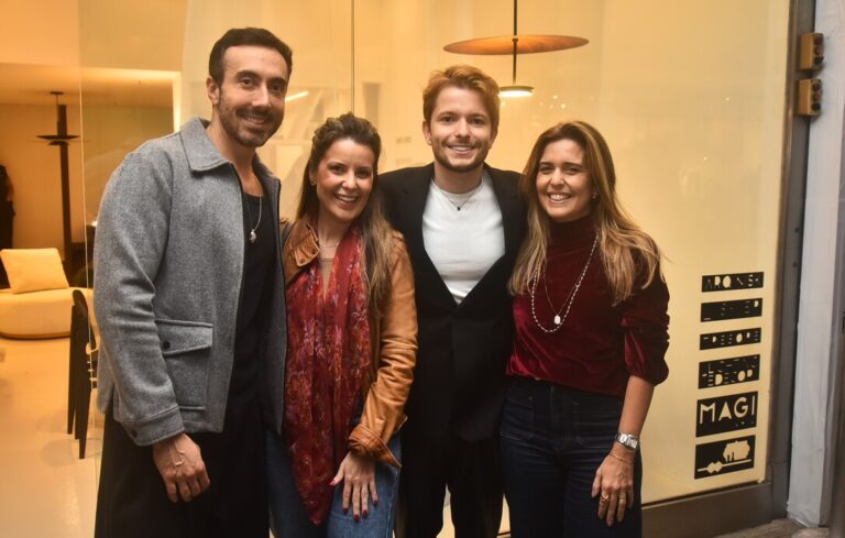 Thiago Pellegrini, Marcela Martins, Victor Niskier e Fernanda Medeiros