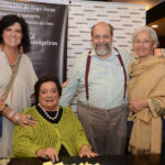 Valéria Veras, Maria Christina Veras, Gustavo Rocha Peixoto e esposa