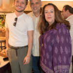 Victor Niskier, Dario Damasceno e Ana Veras