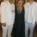 Ana Maria Golçalves com Marcelo Campos e André Carvalho