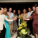 Vera Fischer com os amigos