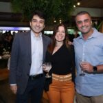 Angelo Romao, Ticiana Lins e Gustavo Duarte