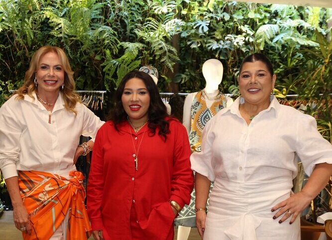 Nina Kauffmann, Eliza Piquet e Monica Silva