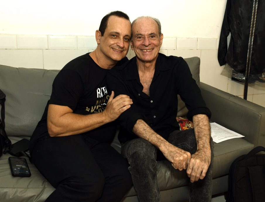 Rodrigo Faour e Ney Matogrosso