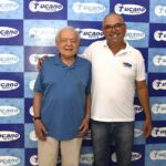 Othon Bastos e o diretor da Radio TUCANO FM Paulo José Cerqueira César - TUCANO - NOV 2025 - CG