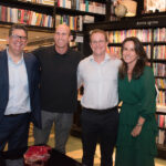 Gustavo e Leticia Binenbojm com Daniel Swardwald e Ilan Gotlieb