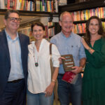 Gustavo e Leticia Binenbojm com o casal Elaine e Paulo Magalhães