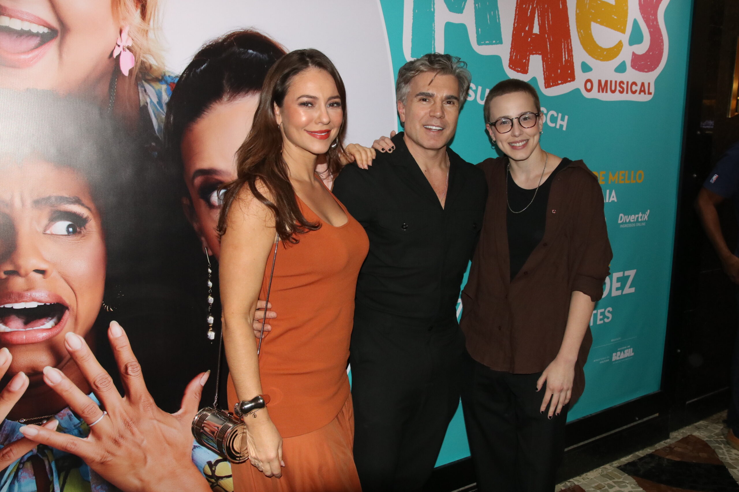 Paolla Oliveira, Jarbas Homem de Mello e Marcella Rica