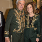 Jorge Caldeira e Mírian Leitão