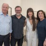 Nazareno e Silvia Cintra entre Francisco e Luiza Mussnich