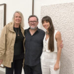 Nazareno entre Karin e Luiza Mussnich