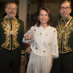 Paulo Niemayer com Elza e Merval Pereira