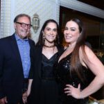 Gisela Mac Laren entre Luis Carlos Duarte de Miranda e Ariadne Coelho