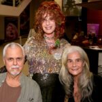 Susi Cantarino entre Ricardo Cantarino e Liliu