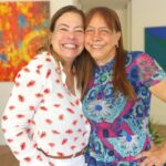 Claudia Cury e Candida Virginea