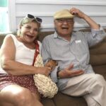 Katia Bastos e seu irmão Othon Bastos