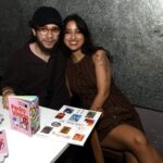 O casal Pedro Vinício e Mariana Bulhões