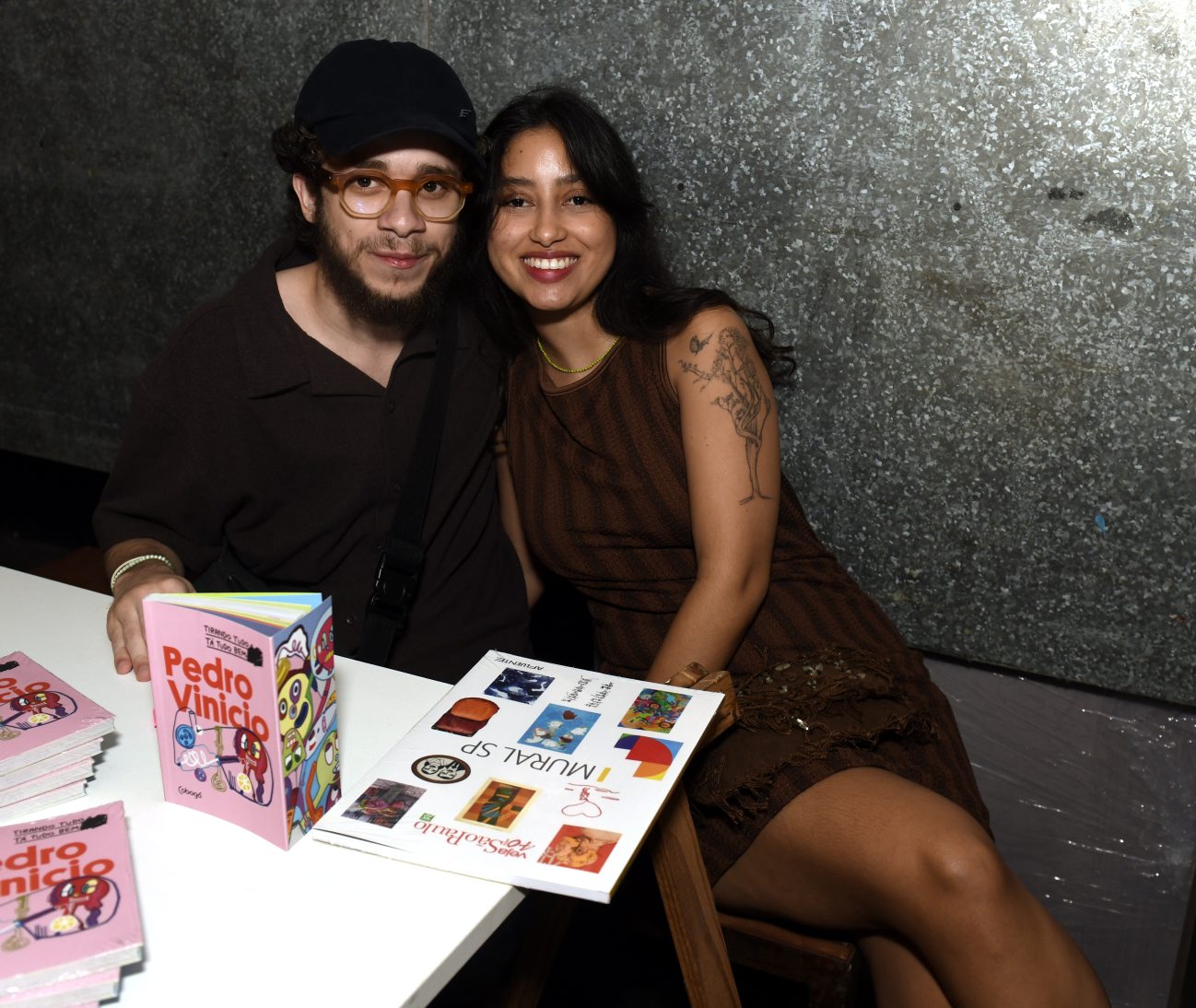 O casal Pedro Vinício e Mariana Bulhões