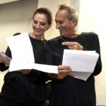 A Juíza Elizabeth Louro e David Pinheiro