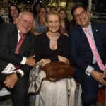 Desembargador Cláudio Luís Braga dell'Ortol, desembargadora Cristina Tereza Gaulia e Francisco Budal Filho