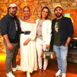 Thomas, Nina Kauffmann, Atriz Guilhermina Guinle e Rafael