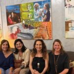 Vera Bocayuva, Dorys Daher, Lígia Teixeira e Raquel Saliba