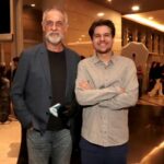 Oscar Quiroga e o filho Henrique Quiroga