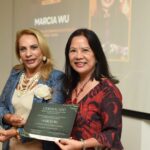 Orlanda Freire com a chinesa Márcia Wu,nova Embaixadora