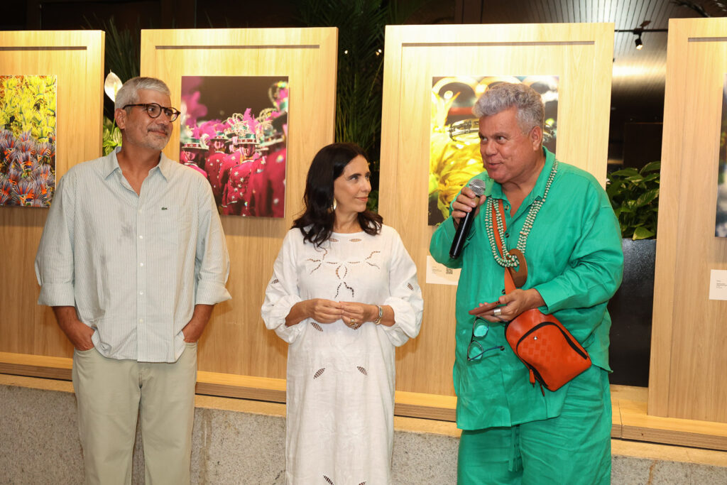 Daniel Ramalho, Christiana Laclau e Milton Cunha