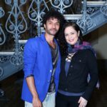 Fernando Ferraz diretor artistico e ator e Alexandra Medeiros - atriz