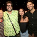 Bete Mendes, Eduardo Barata, Duda Barata e Armando Babaioff