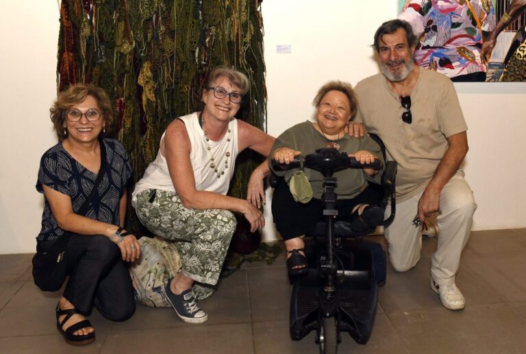 Marlene Stamm, Ana Zveibil, Isabel Portella e Murilo Castro