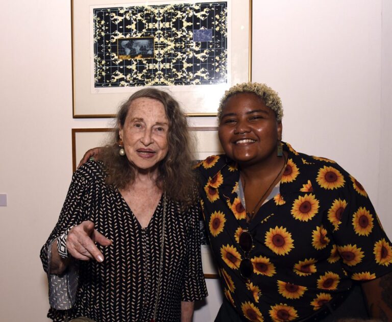 Anna Bella Geiger e Amanda Barroso