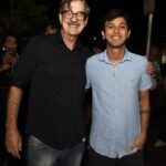 O casal Daniel Lira e João Camargo