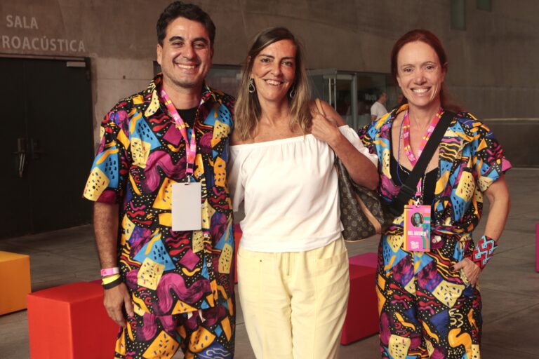 Caio Leitão, Tatiana Sampaio e Bel Kutner