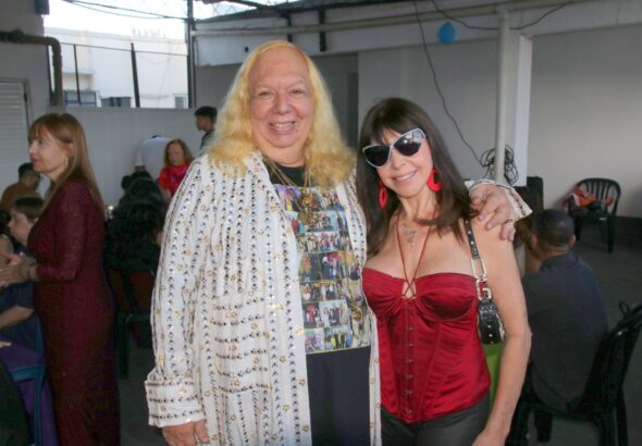 Ruy Rassene  e Claudia Alencar