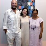 Pablo León de la Barra, Maria Ferro e Denise Milfont