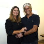 O casal Alessandra Monteiro de Carvalho e Bernardo Guerra