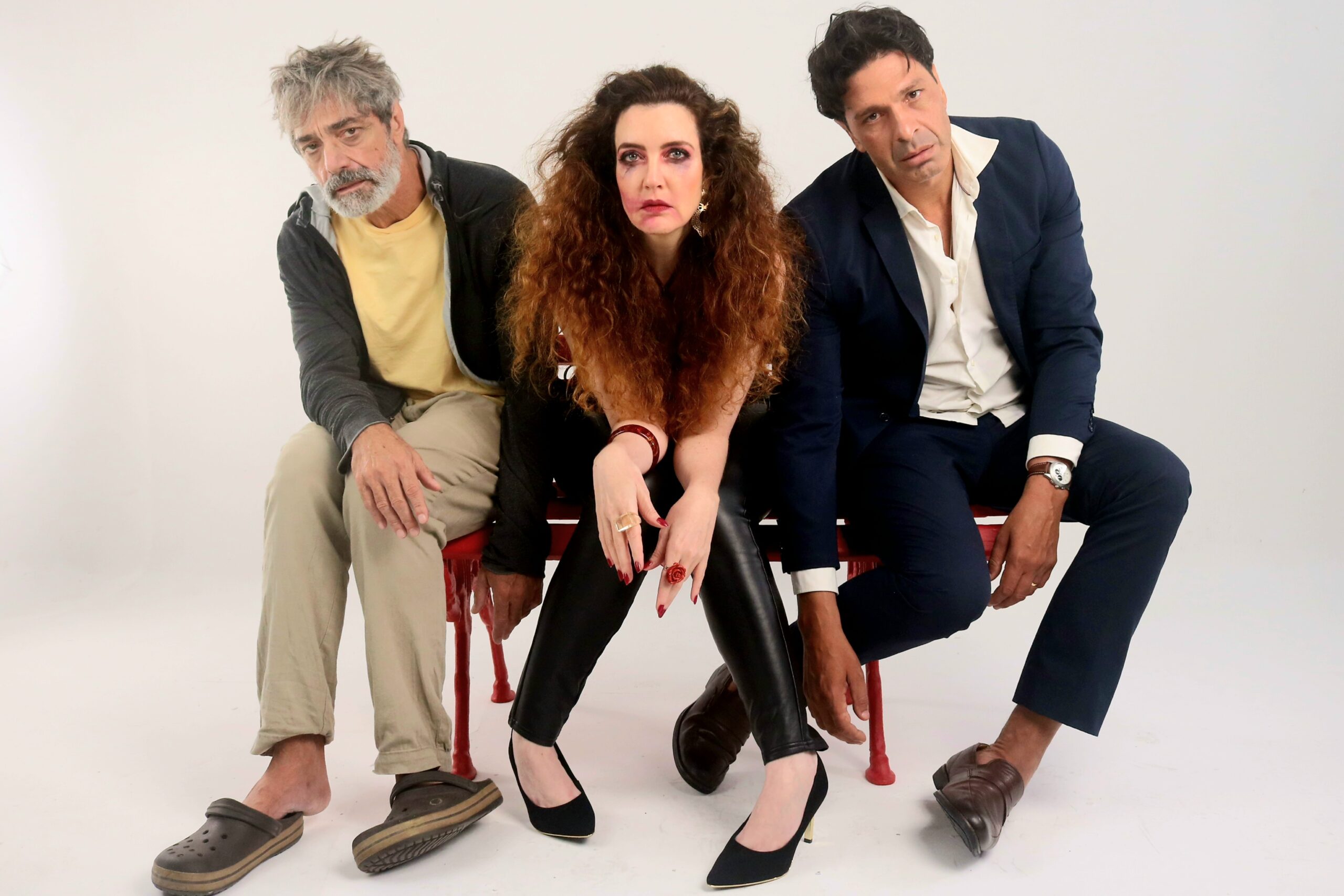 Roney, Larissa e Miguel em 'Fim de Tarde' - by Rodrigo Calonga