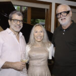 Jair Ribeiro,  Anunciata Veiga de Almeida e Rogerio Scofano