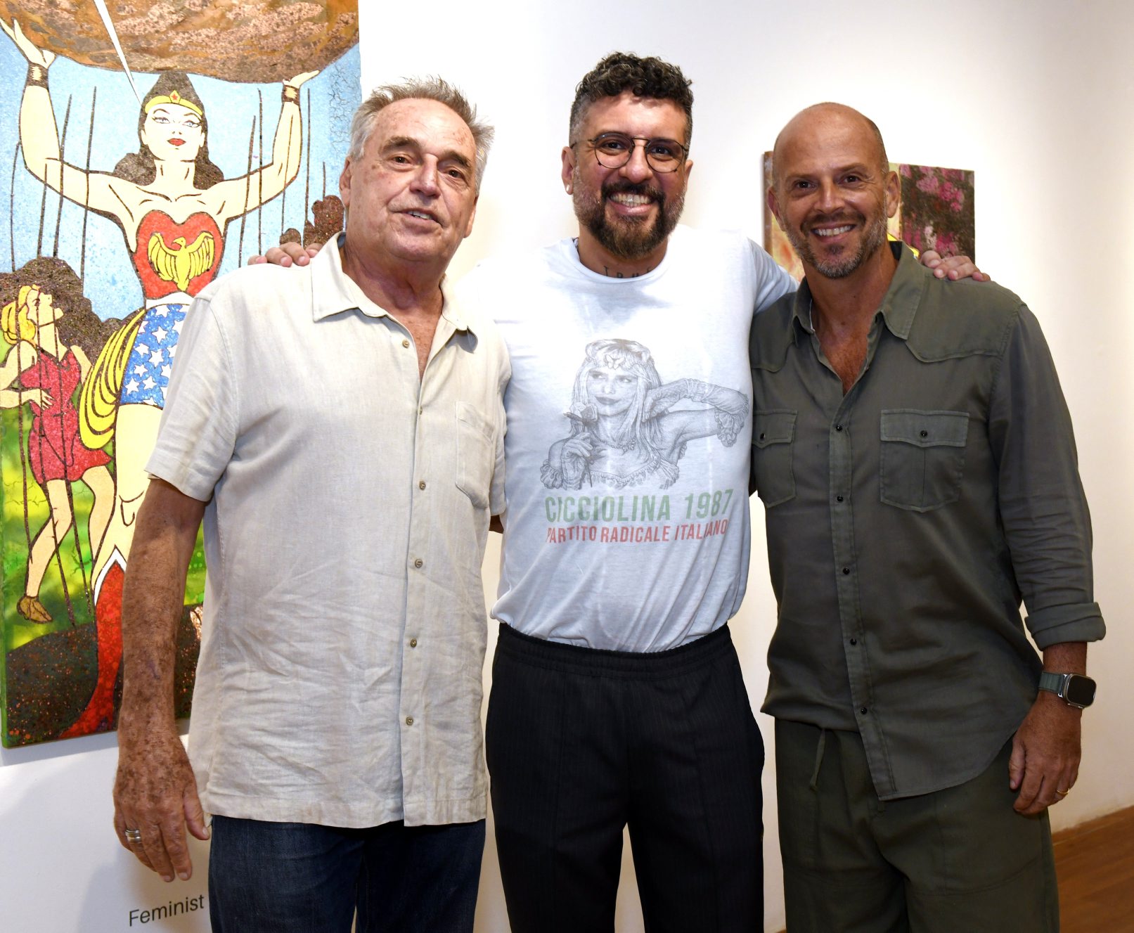 Xico Chaves, Bruno Miguel e Ricardo Kimaid
