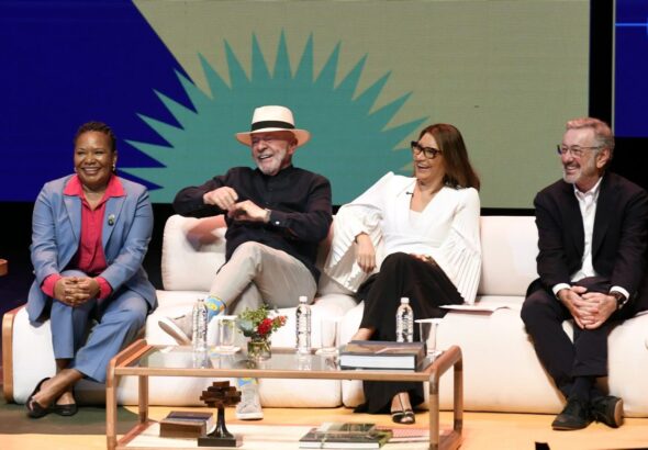 Margareth Menezes , Lula , Janja e Marcio Elias Rosa