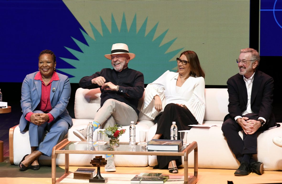 Margareth Menezes , Lula , Janja e Marcio Elias Rosa