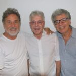 Edwin Luisi entre  Marcos Frota   e Paulo Betti