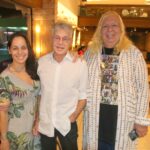 Edwin Luisi entre  Claudia Mauro e Ruy Rassene