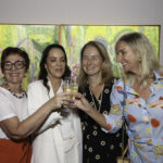 Luciana Villas Boas,  Denise Calasans, Ingrid Buckmann e Adriana Menescal