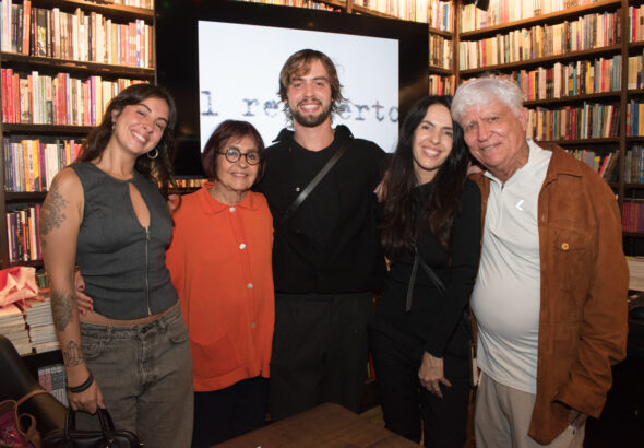 Nina, Aspásia, João e Maria Camargo com José Antonio Pessoa de Araújo