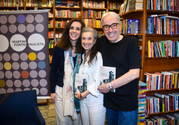 Paola Prestes, Tuna Dwek e Alcides Nogueira