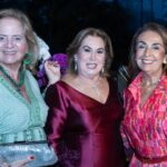 Theresa Macedo entre Renata Fraga e Tania Carvalho